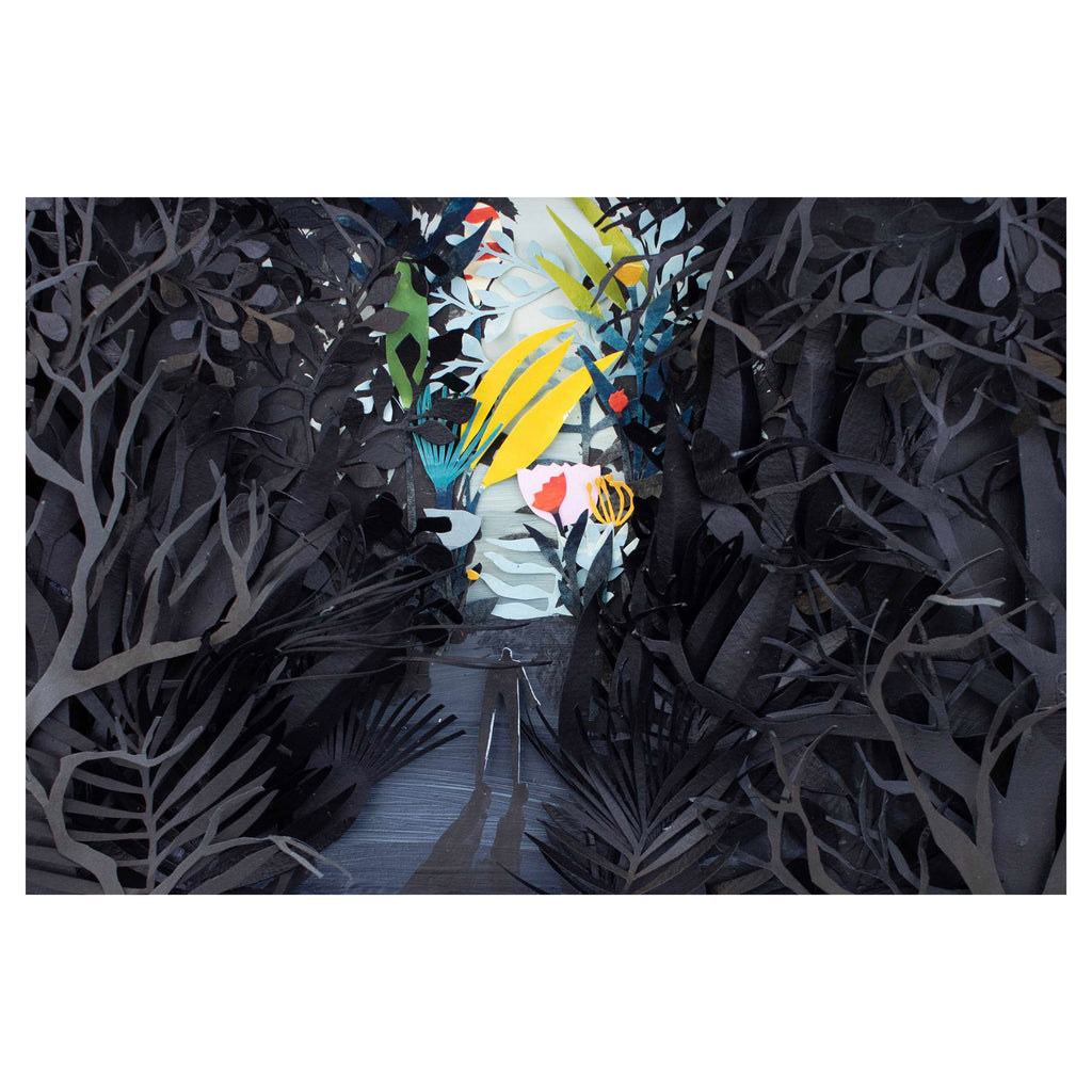 Depression Art  Catherine Holtzhausen Pape Collage Art