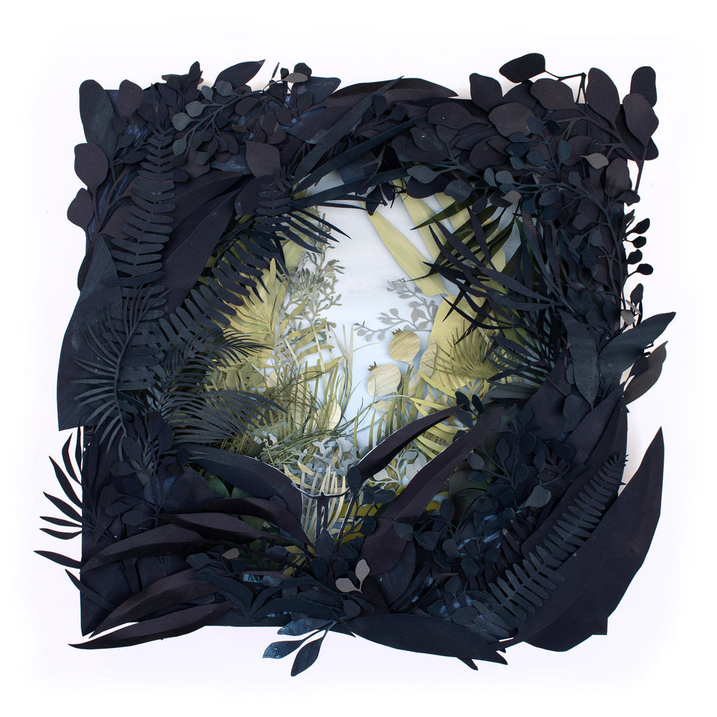 Depression art Catherine Holtzhausen Paper Collage Artwork