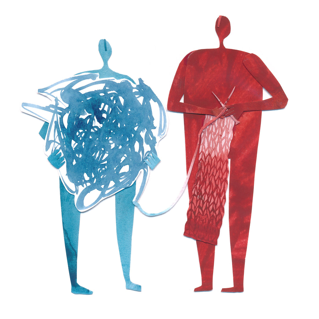 knitting anxiety