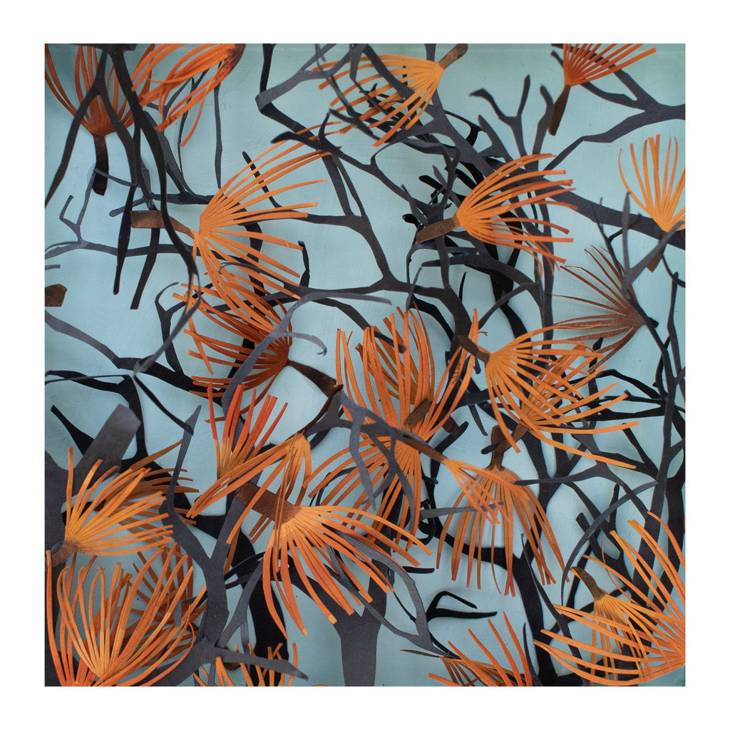  Catherine Holtzhausen Pape Collage Art fynbos seeds