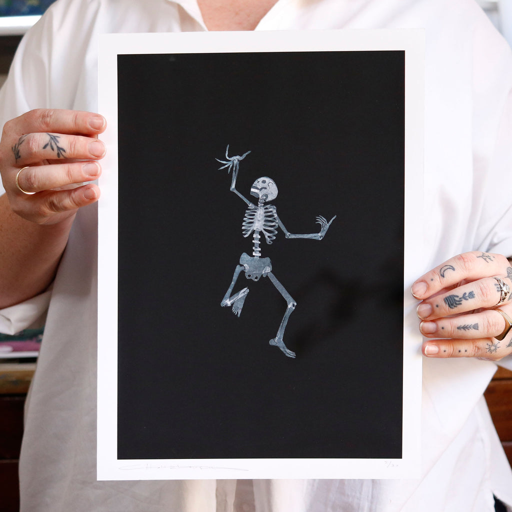 Skeleton Catherine Holtzhausen Print